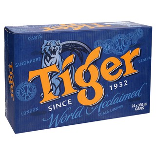 [MỚI] Thùng bia Tiger 24 lon x 330ml [HSD: 01/2022]