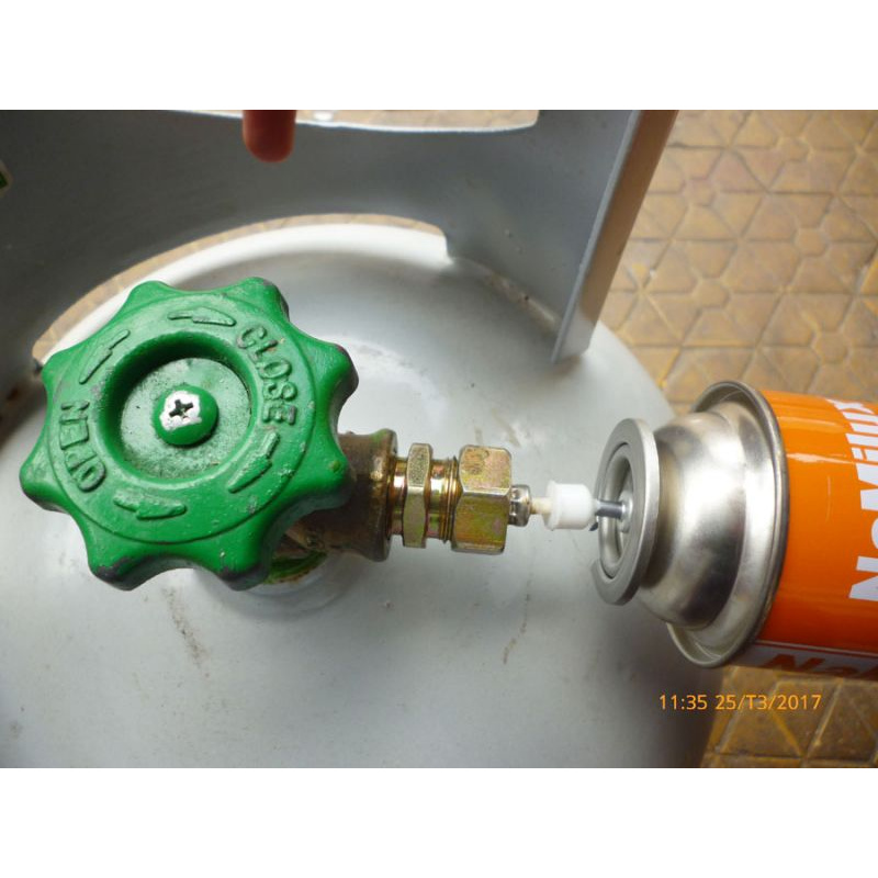 Đầu sạc gas mini-lon gas du lịch
