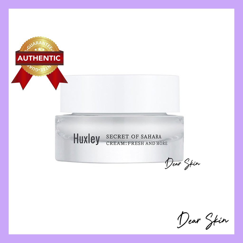 [Chính Hãng][Huxley] Kem Dưỡng Ẩm, Sáng Da Dạng Gel Huxley Cream; Fresh And More 7ml (Mini size) Huxley fresh and more | BigBuy360 - bigbuy360.vn