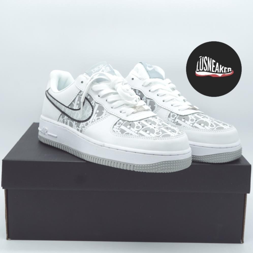 Giày Af1 Dior Trắng 🏆HOT TREND🏆 Sneaker Nam Nữ Đủ Size : 39-43/Giày AIR DlOR cổ thấp | BigBuy360 - bigbuy360.vn