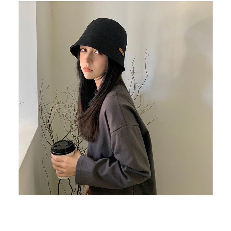 Nón Tai Bèo Vành Tròn Cỡ Lớn Thời Trang Xuân Hè Phong Cách Nhật Bản Cho Nữ