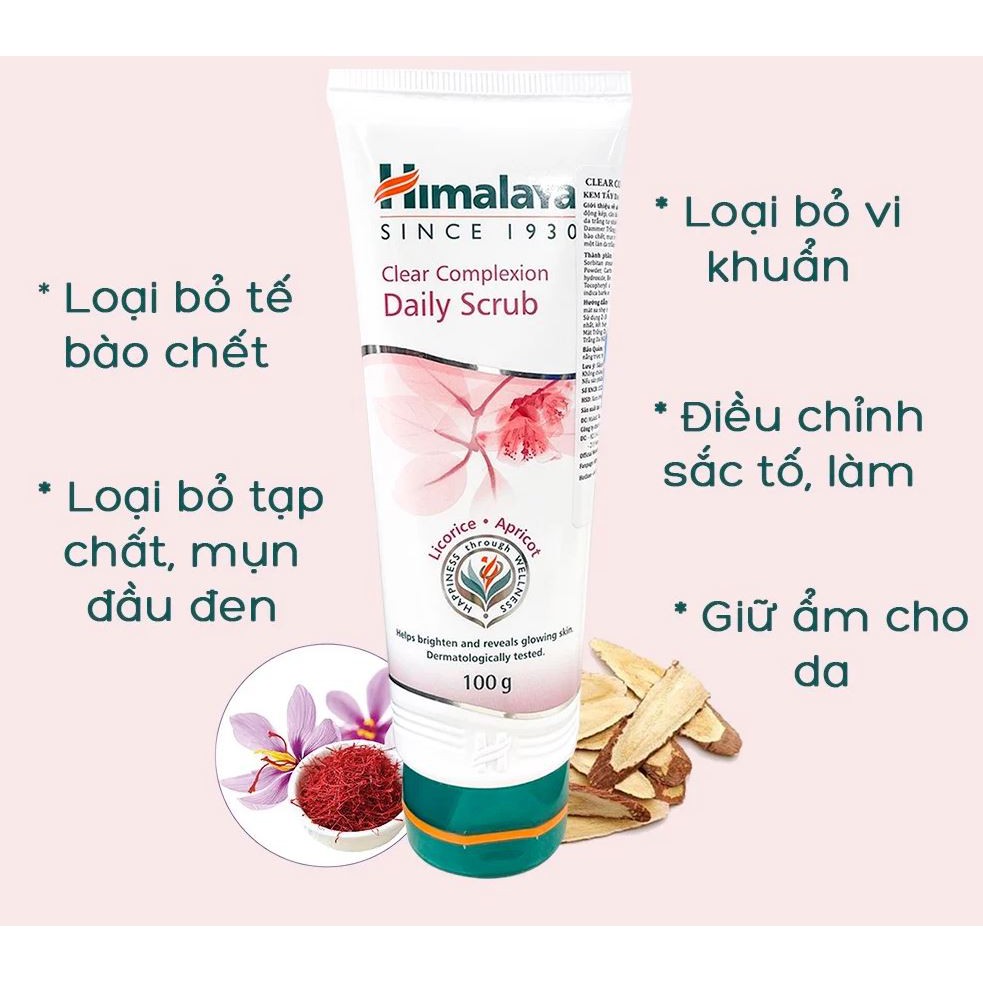 Tẩy Tế Bào Chết Himalaya Scrub 100g