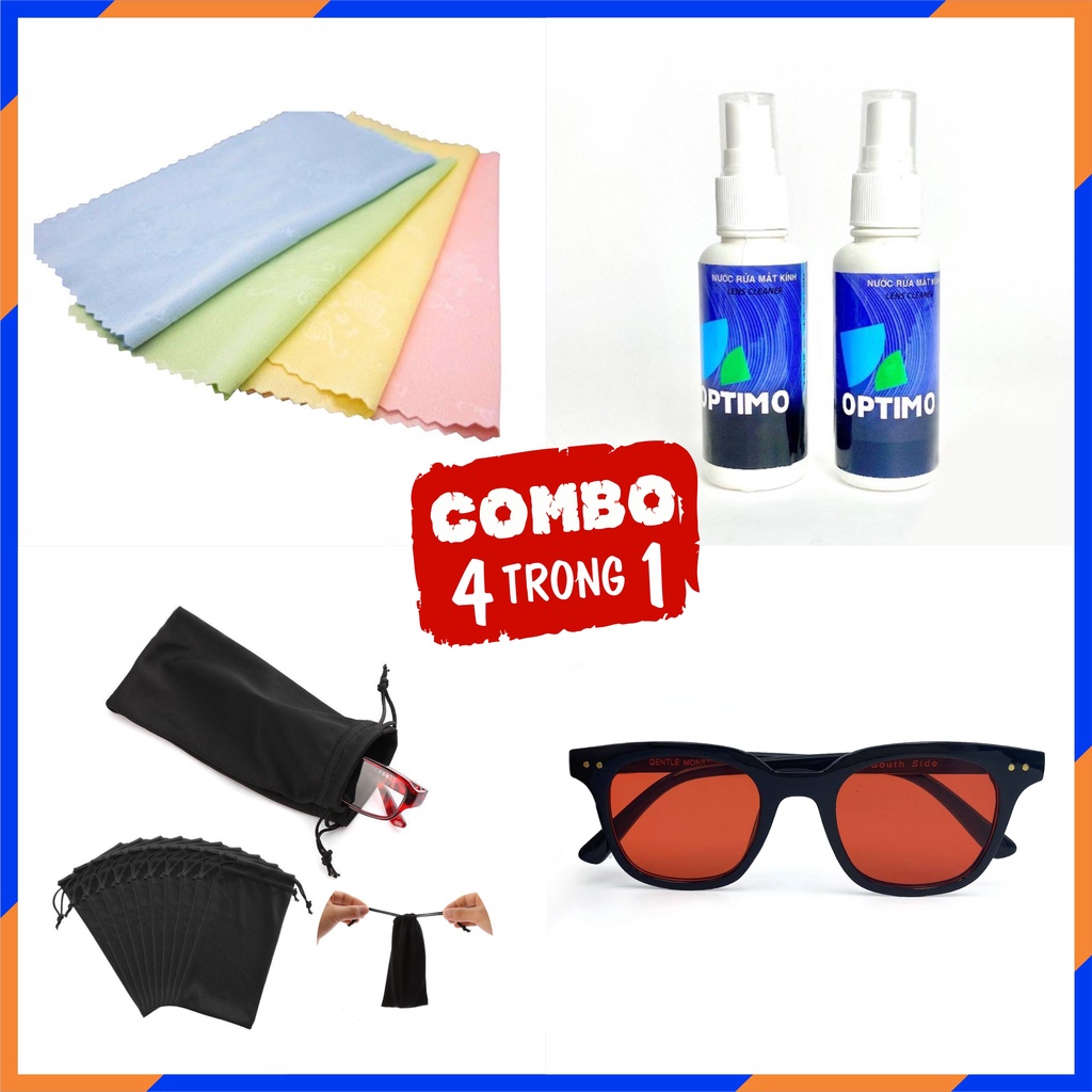 Kính GM south side cao cấp nam nữ [ có khắc chữ ] màu đỏ | BigBuy360 - bigbuy360.vn