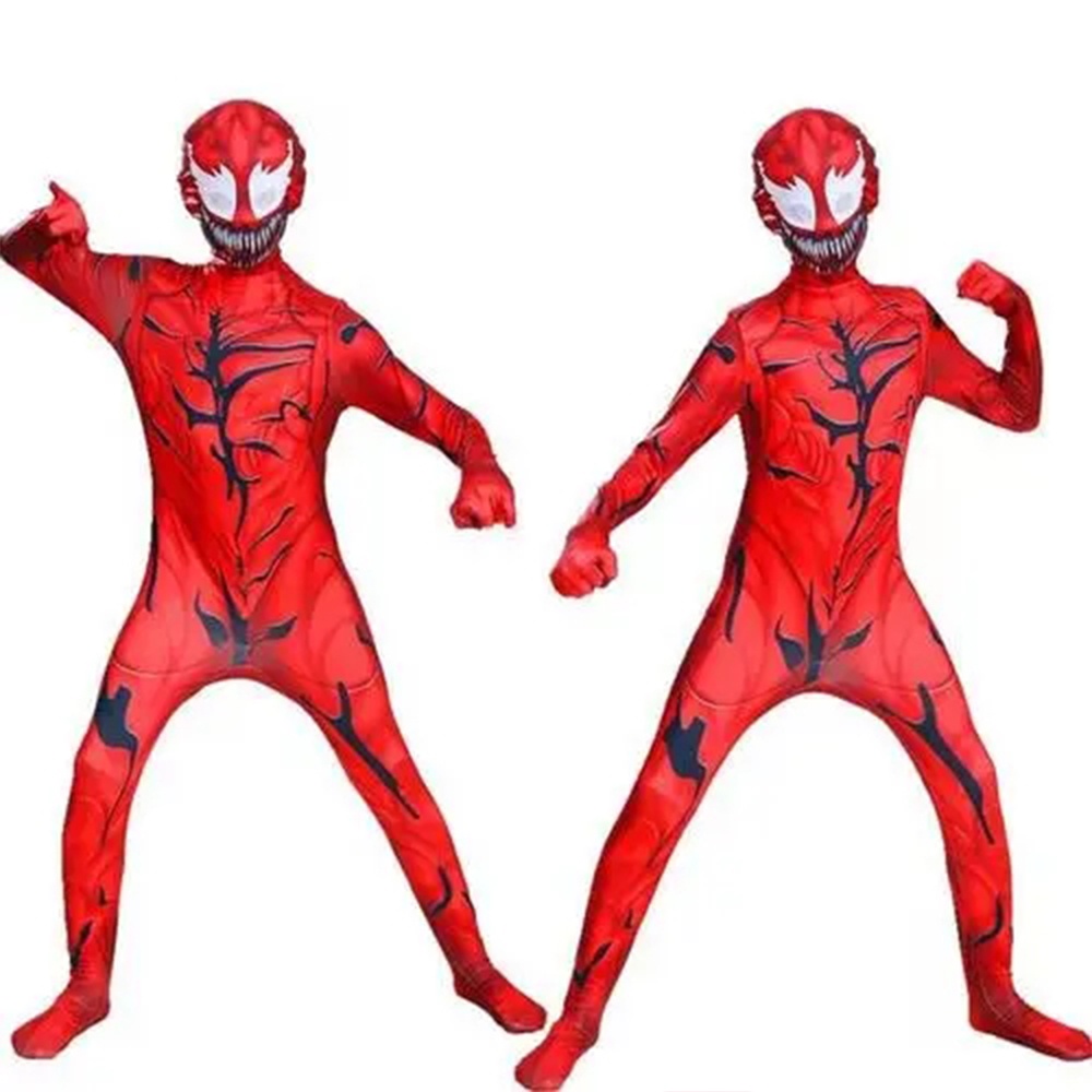 Bộ Áo Liền Quần Hóa Trang Venom 2 Carnage Dành Cho Bé Trai
