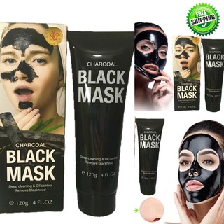 Mặt Nạ Lột Mụn Than Hoạt Tính Black Mask - Gel Lột Mụn