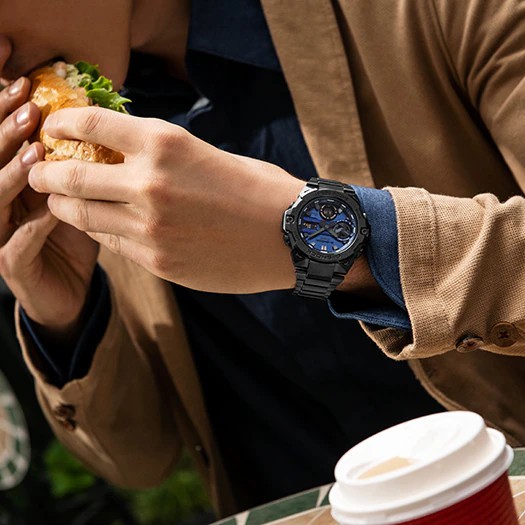Đồng Hồ Casio Nam Dây Thép Không Ghỉ GSHOCK GST-B400BD-1A2DR Chính Hãng
