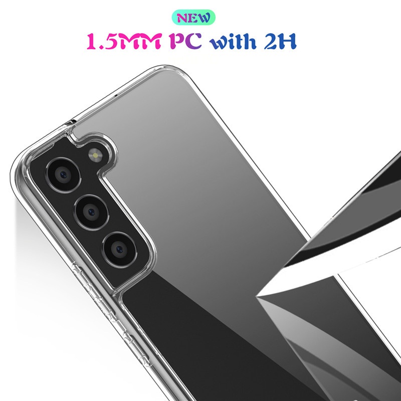 Ốp lưng silicon dẻo trong suốt cho Samsung Galaxy S22 / S22 Plus / S22 Ultra mỏng 0.6mm hiệu UltraThin - hàng chính hãng