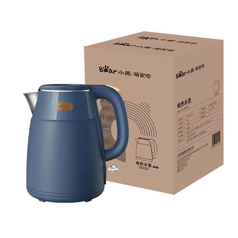 Ấm siêu tốc Bear chính hãng dung tích 1.5L DH-Q15H2, tốc độ sôi cực nhanh, thiết kế đẹp mắt