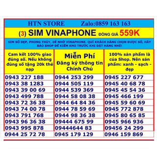 Sim vinaphone số đẹp vina trả trước giá rẻ đồng giá 559k  (3)