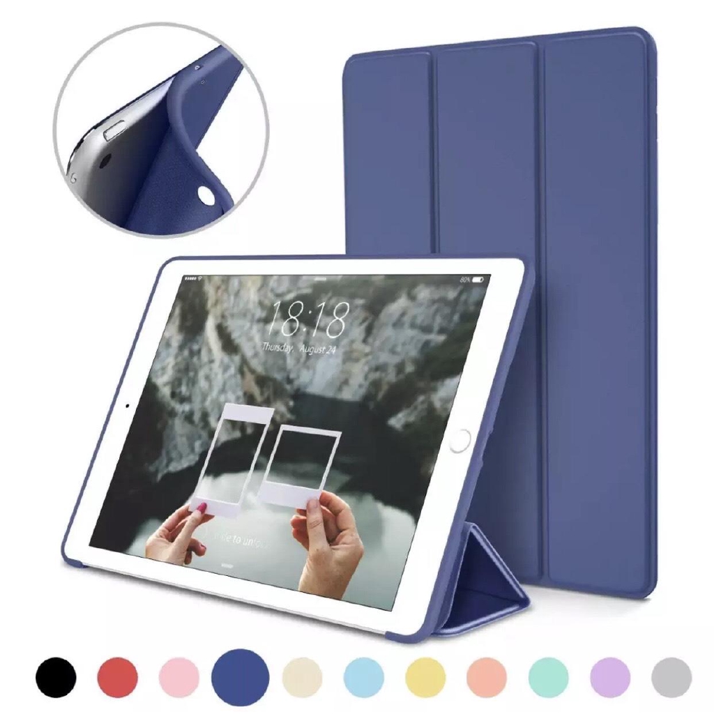 Bao da Ipad dành cho iPad Air/ iPad Air 2 Pro 9.7in Bao da silicone dẻo PKCB - Smart cover | BigBuy360 - bigbuy360.vn