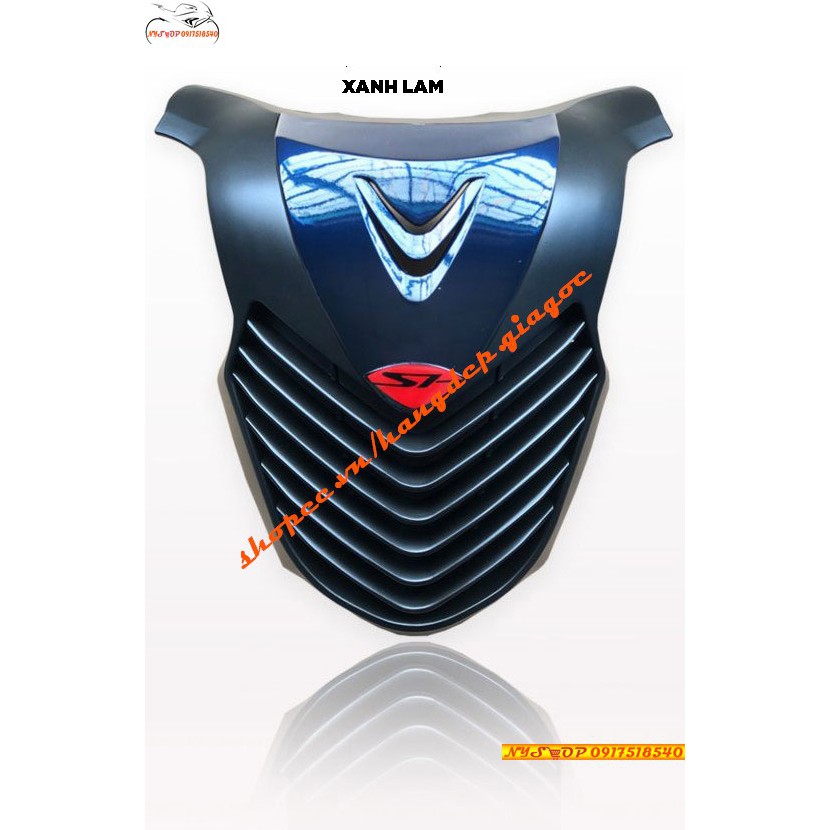 MẶT NẠ KIỂU Ý CHO SH 2017-2019 V2 KHÔNG CHE ĐÈN DEMI - TẶNG BỌC SMK