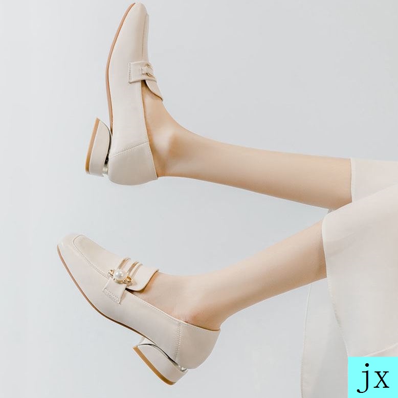 Giày da mềm đế dày thời trang Anh Quốc cho nữ