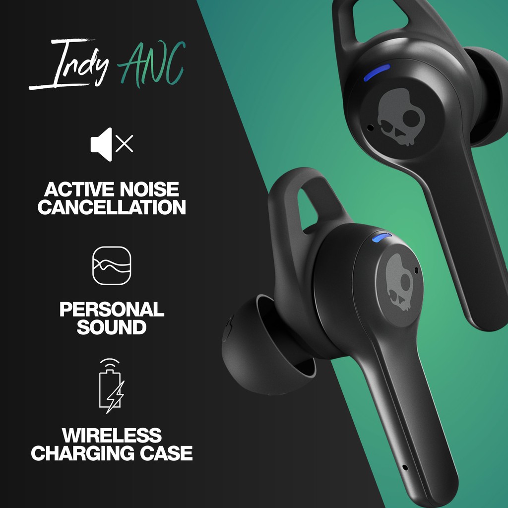 [HÀNG MỚI VỀ] Tai nghe Bluetooth Skullcandy Indy ANC True Wireless, công nghệ chống ồn  - Bảo hành 12 tháng chính hãng