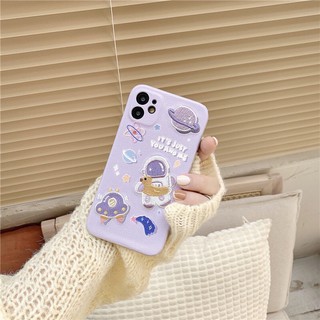 Ốp lưng iphone Thêu phi hành gia N38