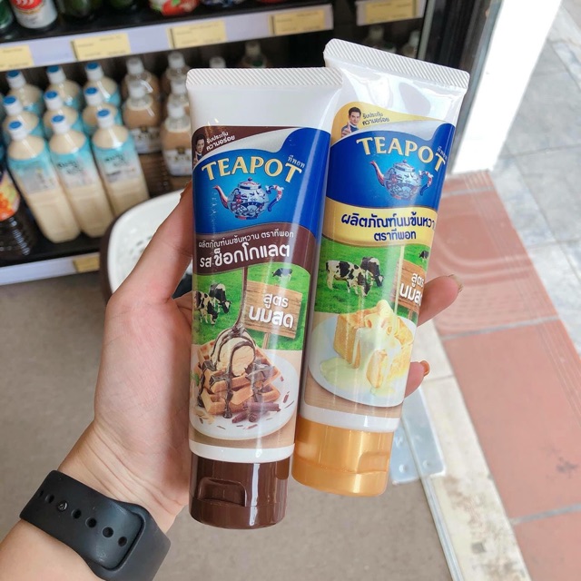 Sữa đặc dạng tuýp