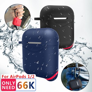 Vỏ bảo vệ hộp sạc bằng silicon chống rơi chống bụi thích hợp cho Apple AirPods