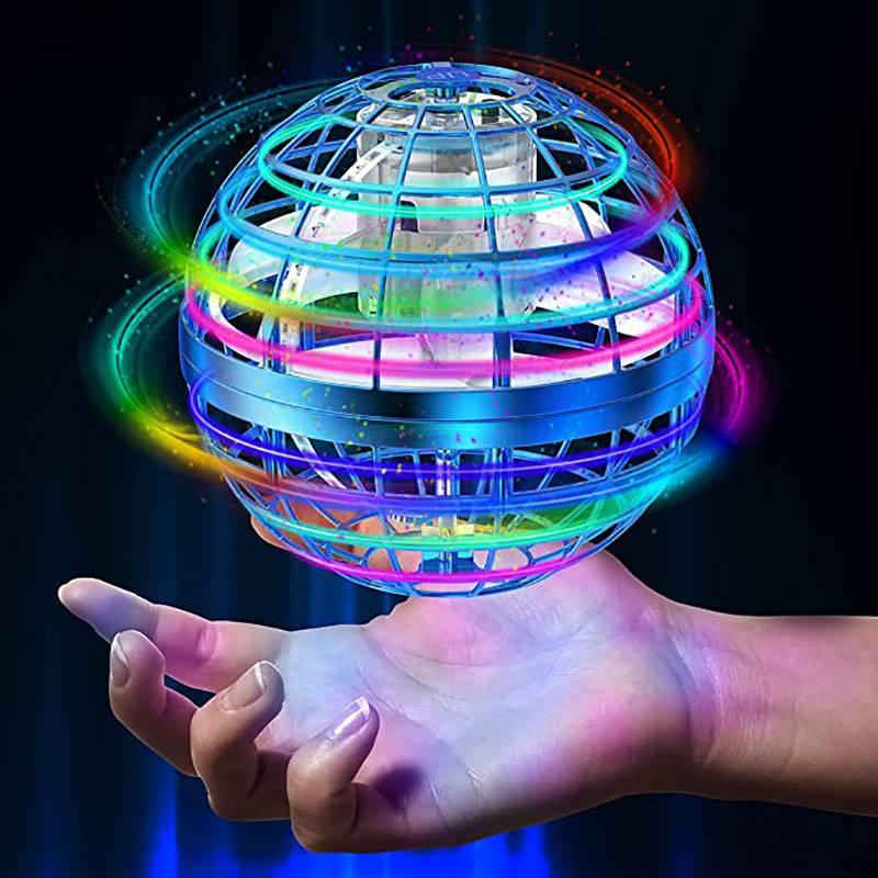 Đồ chơi bóng bay xoay hình UFO 360° điều khiển từ xa cho trẻ em và người lớn