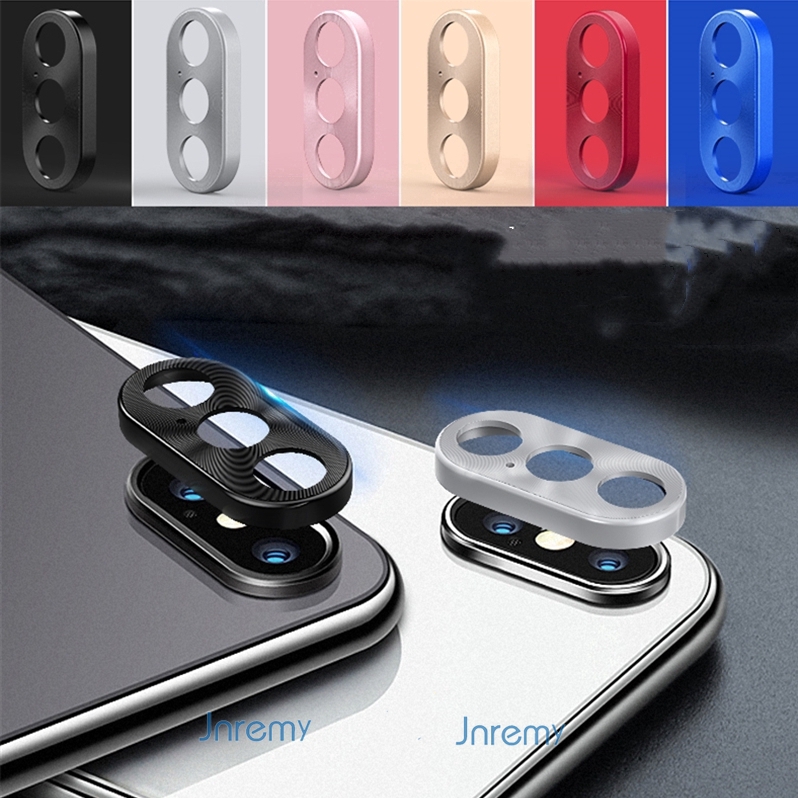 Viền Dán Bảo Vệ Camera Bằng Kim Loại Cho IPHONE 11 PRO MAX 7 8 PLUS X XS MAX XR