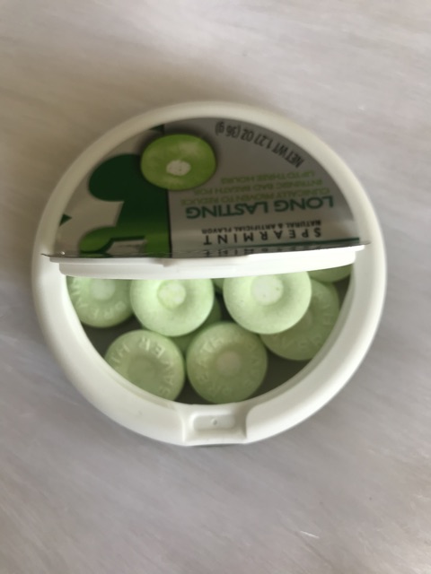 Kẹo bạc hà Breath Savers 3-Hour Spearmint Mỹ