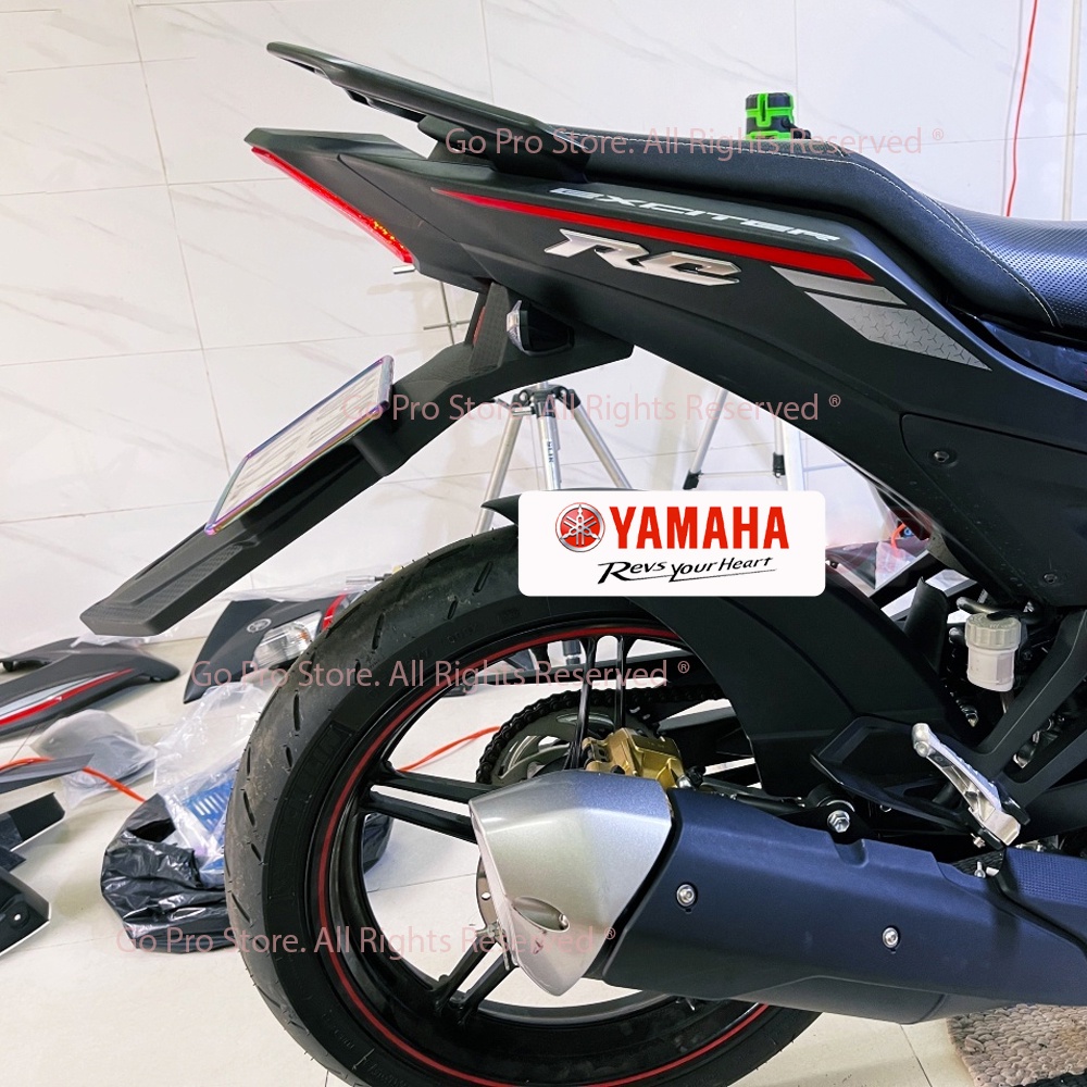 [CHÍNH HÃNG] Bộ Dè Sau Kiểu FZ &amp; Xi Nhan EXCITER 155cc VVA