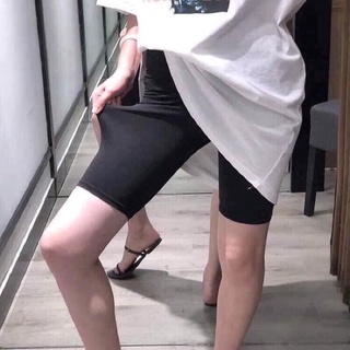 Quần legging lửng co dãn 4 chiều chất thun thái