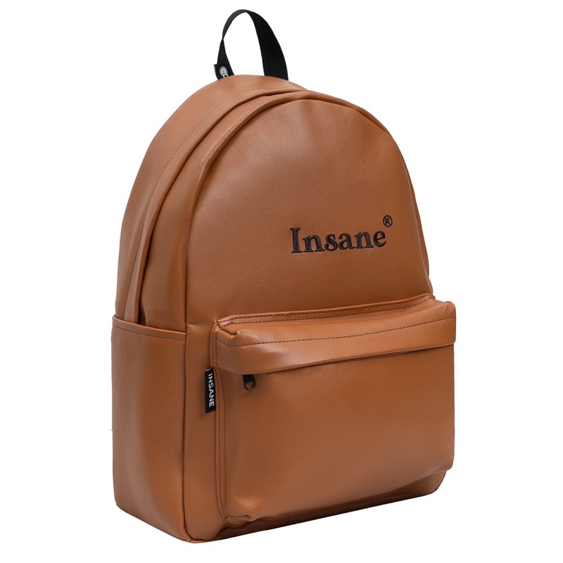 [Balo Insane®] Leather Backpack - màu Nâu