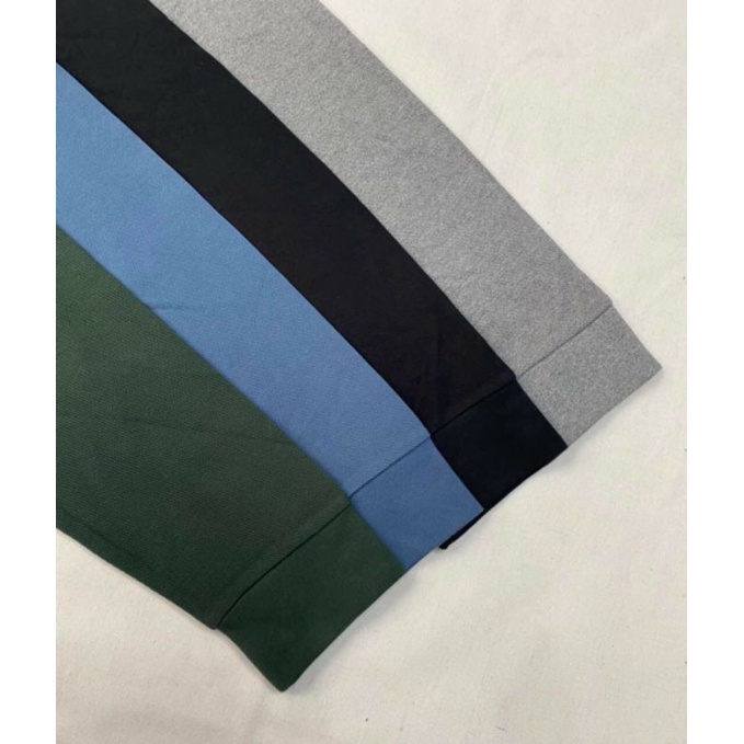 Áo polo tay dài cho nam cotton cá sấu xuất xịn