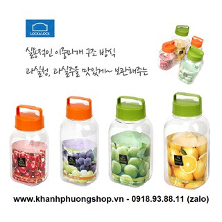hũ nhựa đựng thực phẩm lock&lock - hũ nhựa đựng thực phẩm