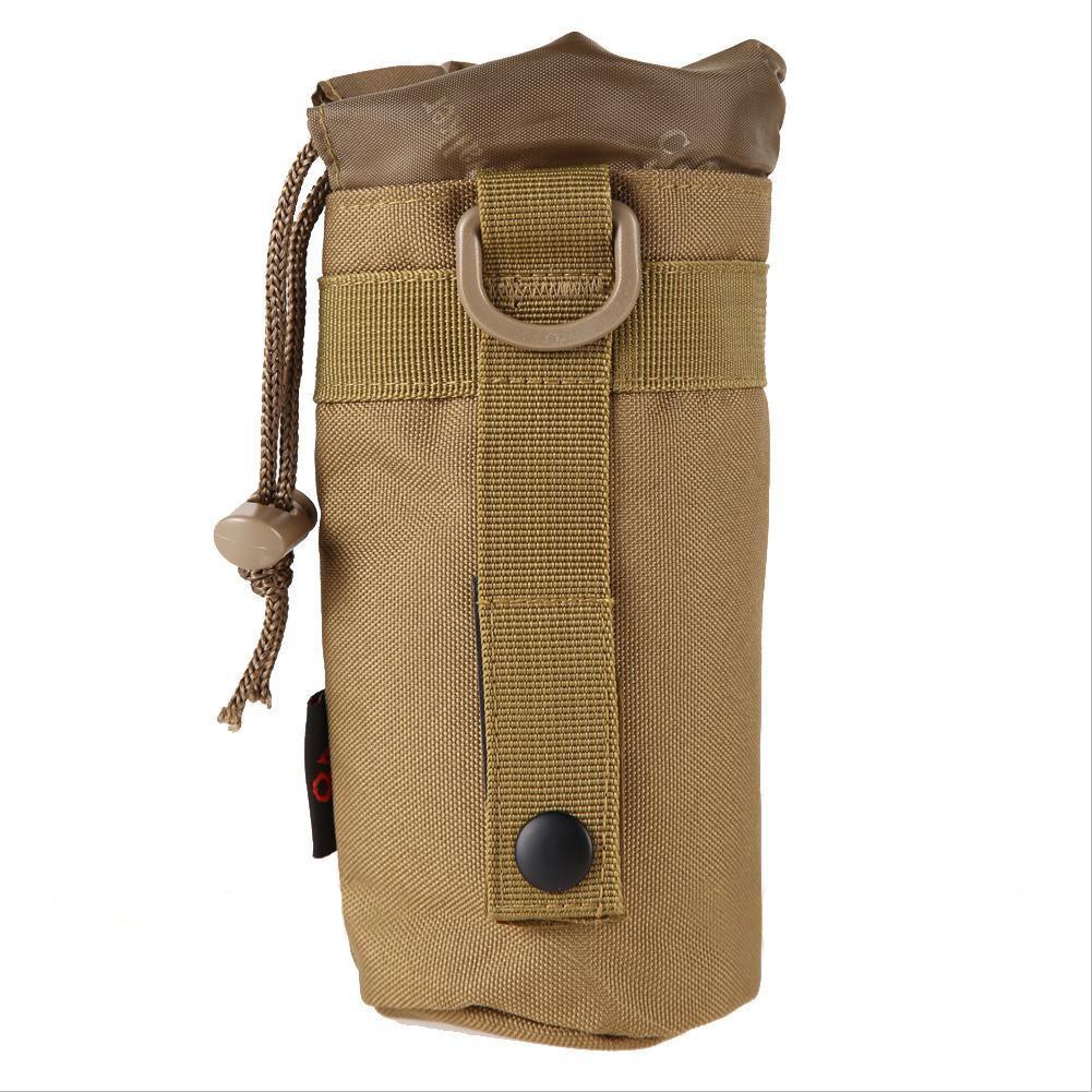 Outdoor Tactical Gear Military Molle System Water Bottle Bag Kettle Pouch Holder