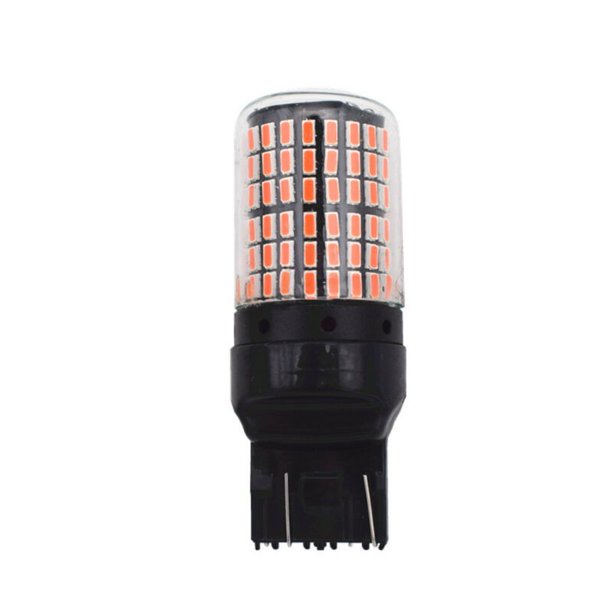 Bóng Đèn Led Chân 7443 Chip 3014 144SMD Lắp Đèn Xi Nhan Xe Ô Tô