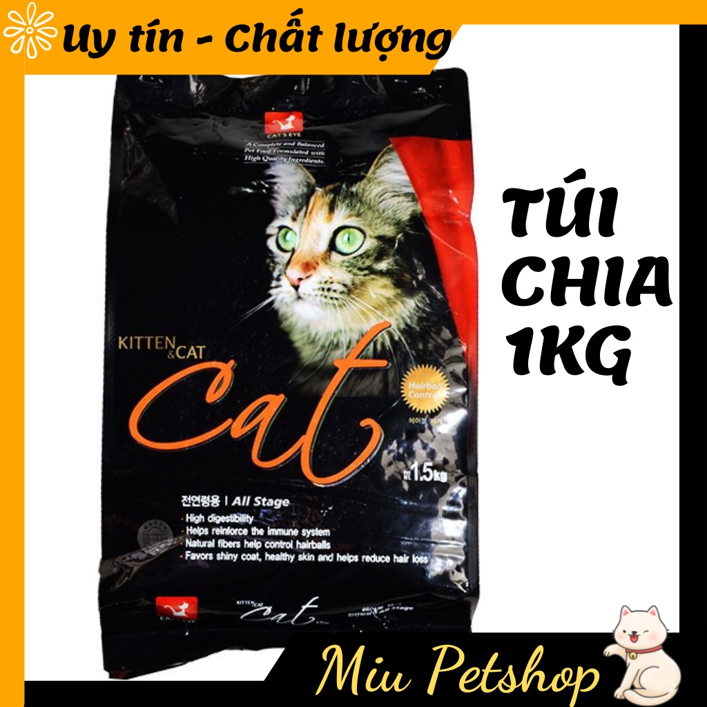 1KG HẠT CATEYE ♥️ FREESHIP ♥️THỨC ĂN HÀN QUỐC CHO MÈO MỌI LỨA TUỔI