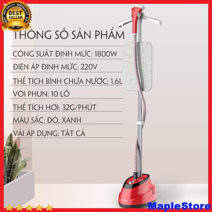 Bàn ủi hơi nước đứng , bàn là hơi nước cao cấp ,công suất 1800W, bình chứa 1,6 lít