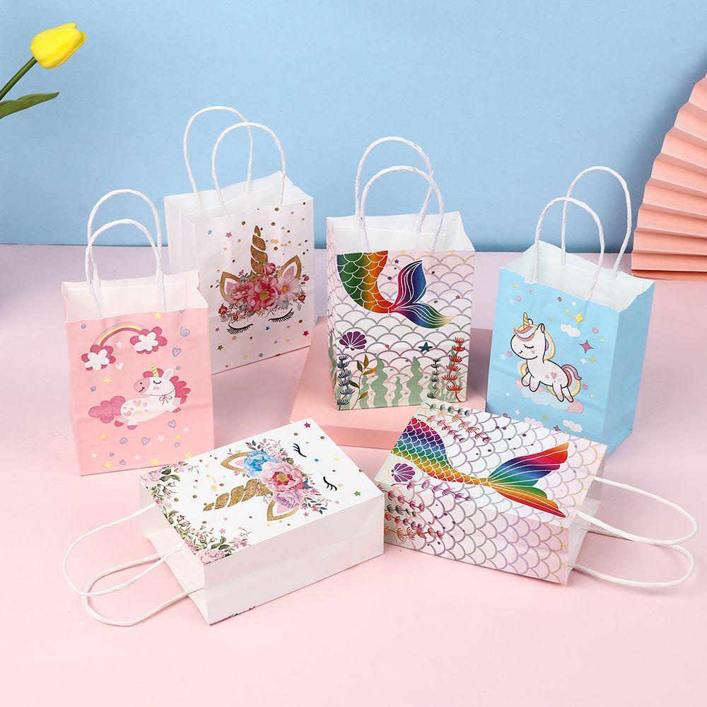 Bộ 6 Túi Giấy Đựng Quà Cưới Dễ Thương