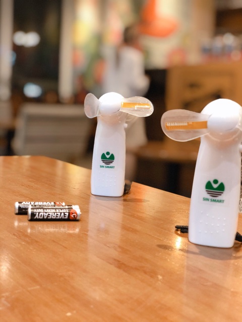 [ Sin Smart ] Quạt chữ led I Love You và theo yêu cầu