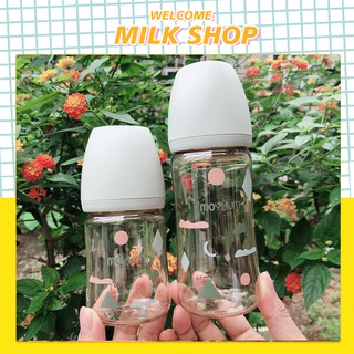 BÌình Sữa Moyuum Họa Tiết 170 270ml Chính Hãng ( Hỗ trợ đổi núm) thumbnail