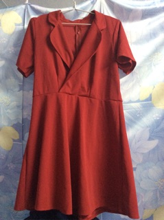 Đầm cổ vét big size