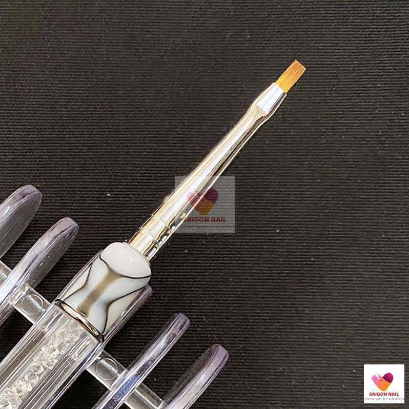 Cọ bản ngang nặn bông cán xoàn