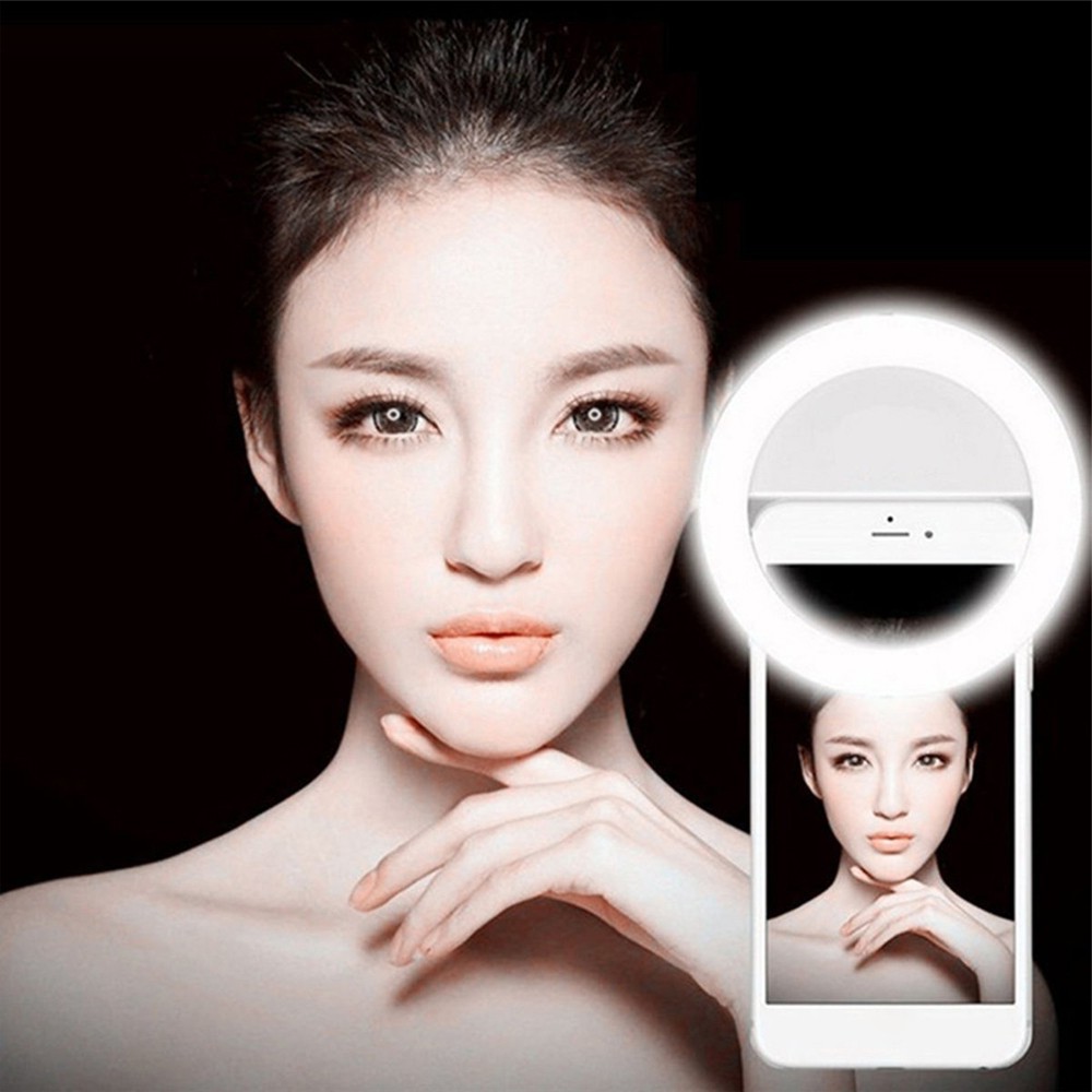 Đèn Led 36 Bóng Hỗ Trợ Chụp Ảnh Selfie Cho Điện Thoại Di Động