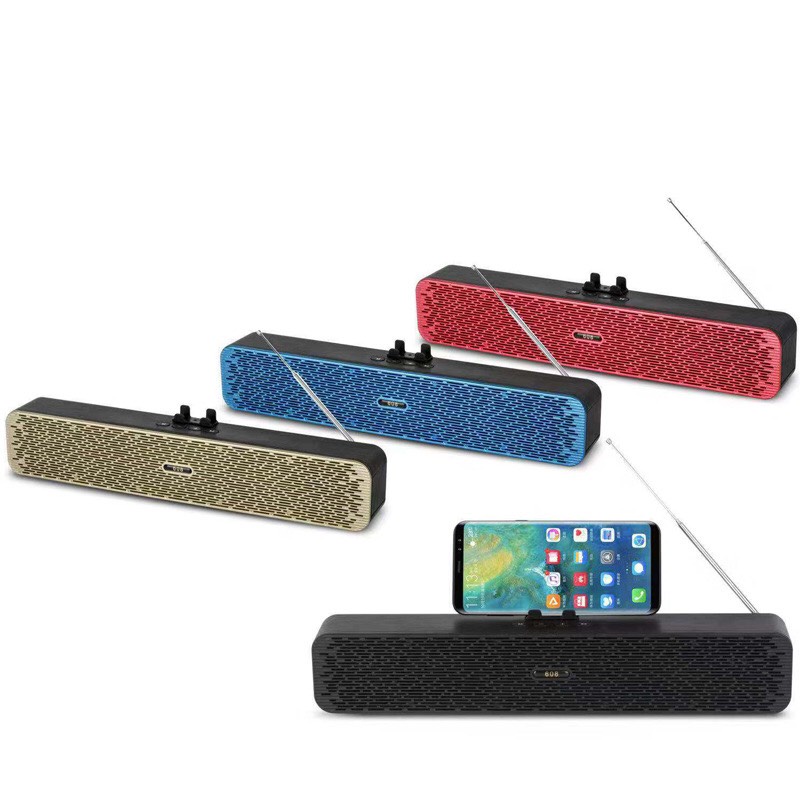 Loa bluetooth mini mới nhất có đài FM 2 loa Bass mạnh âm thanh đỉnh có kết nối máy tính BH 1 đổi 1 3 tháng