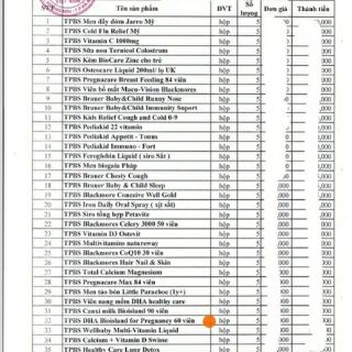 DHA cho bà bầu 60 viên