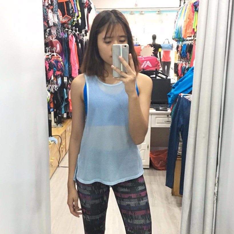 Áo Tank top lưới (3 màu) - Áo tập gym