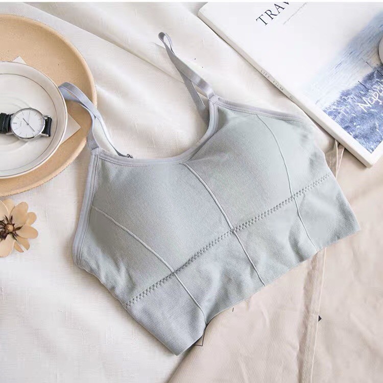 Áo Bra Sport Ôm Ngực Che Ngấn Bụng - Loại Vải Đẹp Dày Dặn