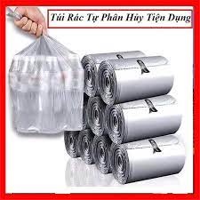 Cuộn Túi Đựng Rác Tự Phân Hủy Sinh Học | Cuộn Túi Rác Sinh Học 110 Chiếc