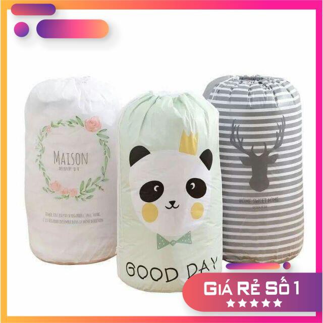 [ SIÊU KHUYẾN MẠI ] Túi đựng chăn màn quần áo( túi cất đồ) cỡ lớn mẫu mới dây rút.
