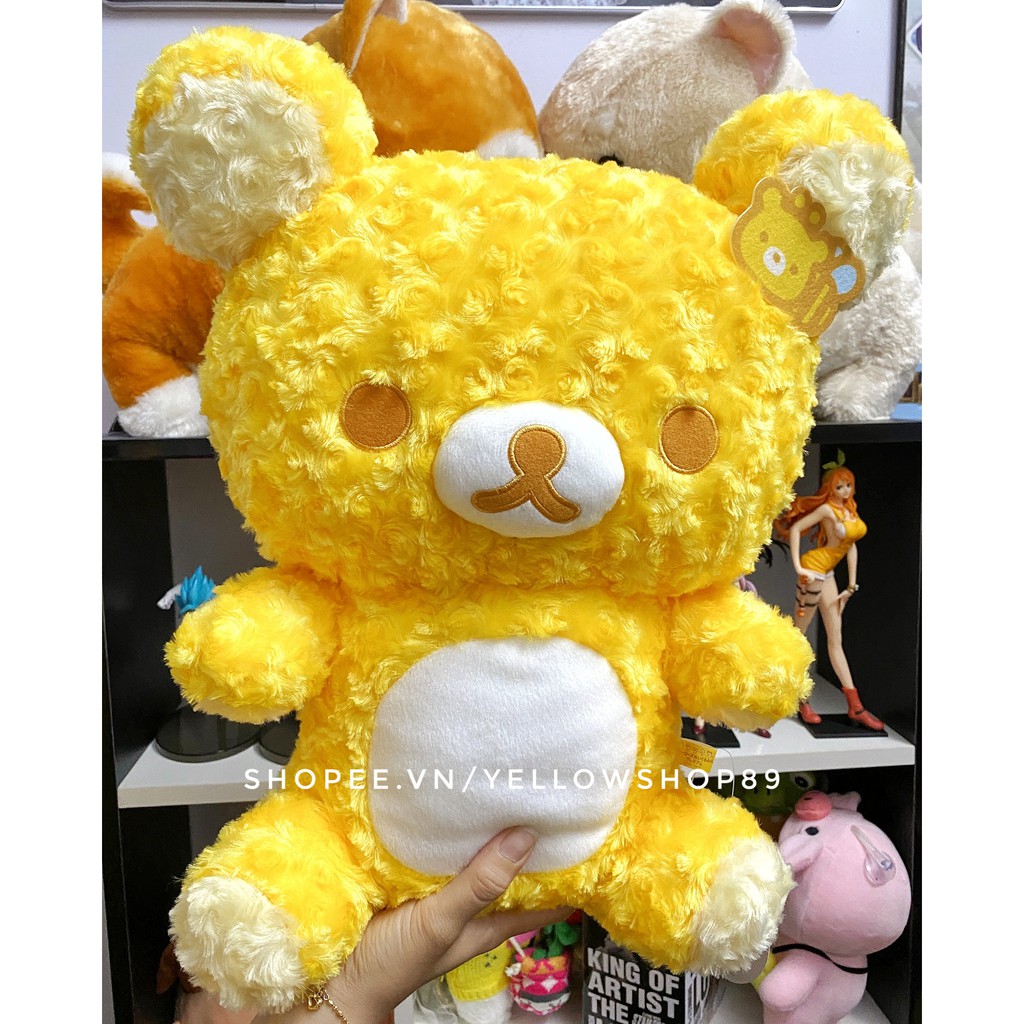 Gấu bông Rilakkuma - Honey Rose Plushy XL Premium - 44cm