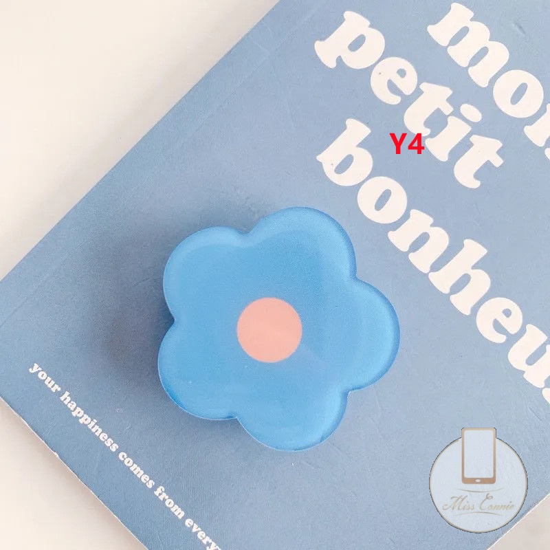 Giá Đỡ Điện Thoại Dạng Nhẫn Hình Bông Hoa Sang Trọng