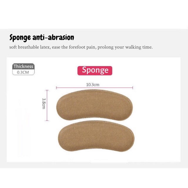 Miếng Lót Giày Cao Gót Chăm Sóc Chân Tiện Lợi