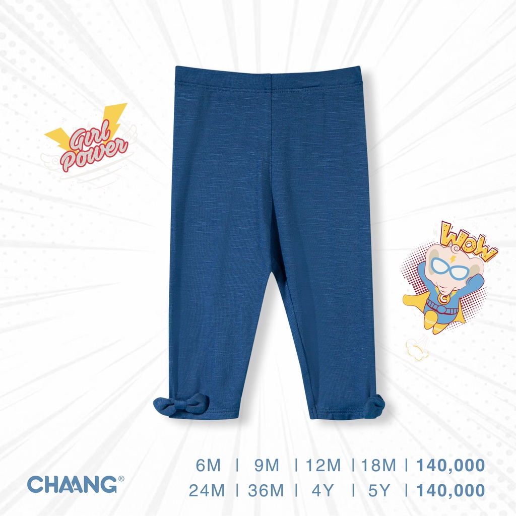 [CHÍNH HÃNG] Quần legging nơ hero bé gái Chaang