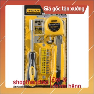 Bộ dụng cụ sửa chữa 13 món FireFox (thước dây, 10 tô vít, dao dọc)