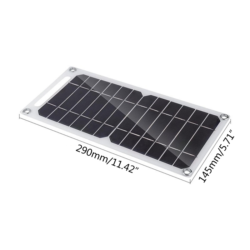 Tấm Sạc Năng Lượng Mặt Trời Linh Hoạt 10W 5V USB
